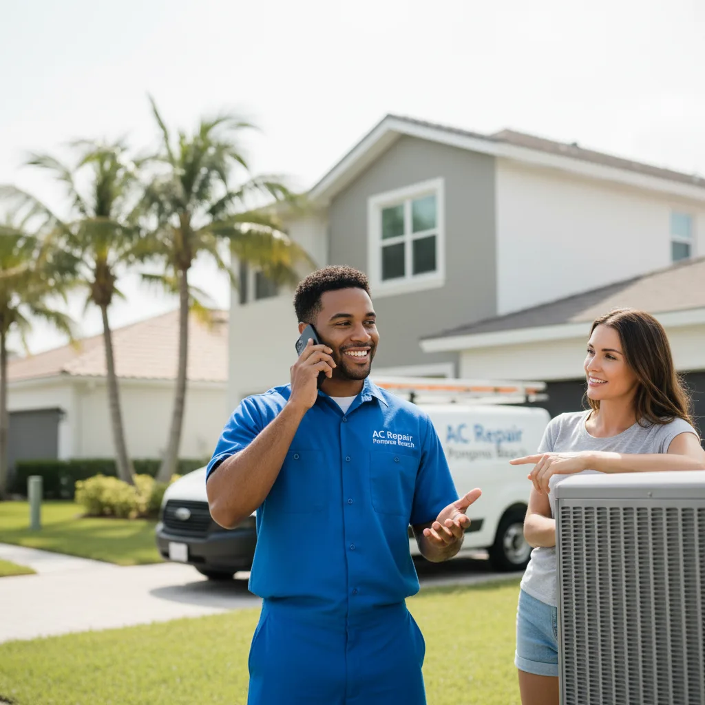 AC Repair Pompano Beach customer support in Richgrove